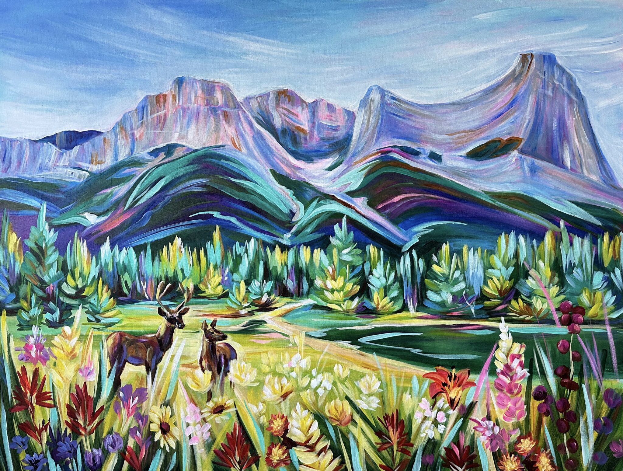 Canmore 36x48'