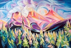 Three Sisters Mountains